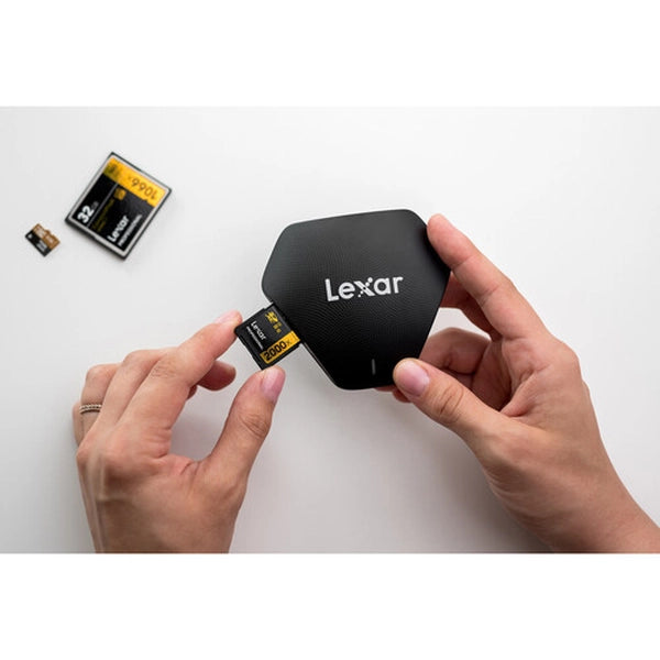 Lexar Professional Multi-Card 3-in-1 USB 3.0 Reader LRW500URB - cambuy-lives Lexar Professional Multi-Card 3-in-1 USB 3.0 Reader LRW500URB - cambuy-lives